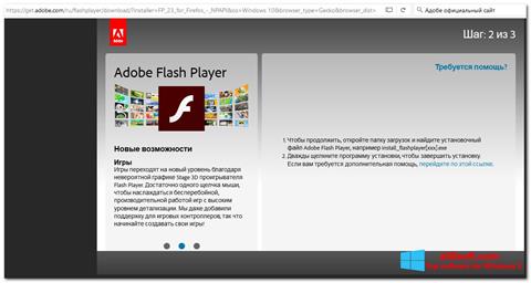 સ્ક્રીનશૉટ Flash Media Player Windows 8