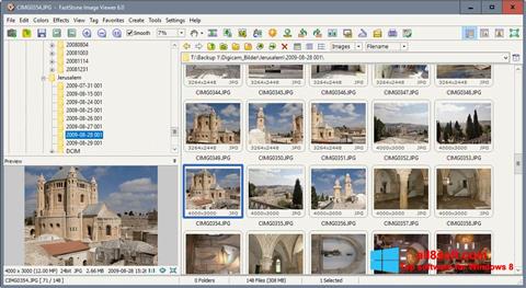 સ્ક્રીનશૉટ FastStone Image Viewer Windows 8