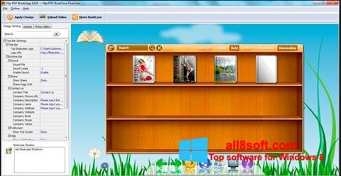 સ્ક્રીનશૉટ Bookshelf Windows 8