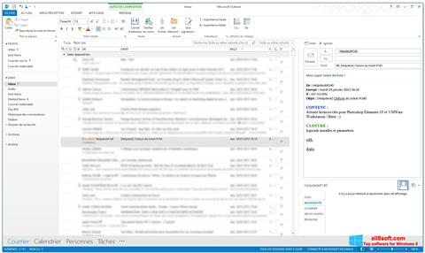 સ્ક્રીનશૉટ Microsoft Outlook Windows 8