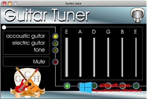 સ્ક્રીનશૉટ Guitar Tuner Windows 8