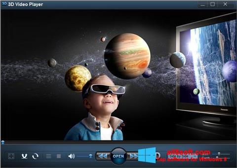 સ્ક્રીનશૉટ 3D Video Player Windows 8