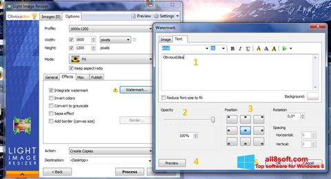 સ્ક્રીનશૉટ Light Image Resizer Windows 8