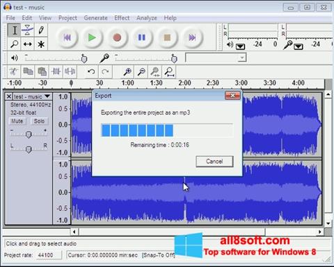 સ્ક્રીનશૉટ Lame MP3 Encoder Windows 8