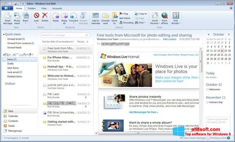સ્ક્રીનશૉટ Windows Live Mail Windows 8