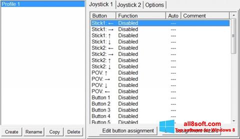 સ્ક્રીનશૉટ JoyToKey Windows 8