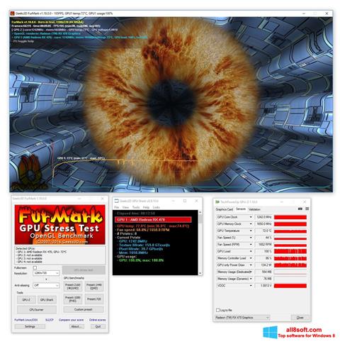 સ્ક્રીનશૉટ FurMark Windows 8